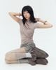  MONTY TOP (GREY STRIPES) 
