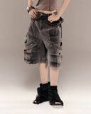  GASMIRA SHORTS (GREY WASH) 