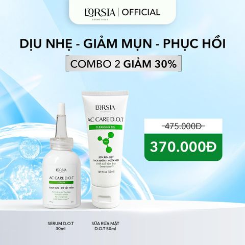  Combo: Serum DOT 50ml + SRM DOT 50ml 