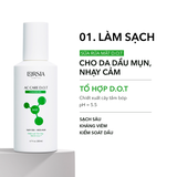  Combo làm sạch sâu, giảm mụn, mờ thâm cho da dầu mụn: Sữa Rửa Mặt DOT, Dung dịch tẩy da thừa, Tặng Gel dưỡng ẩm L'orsia 