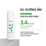  Combo làm sạch sâu, giảm mụn, mờ thâm cho da dầu mụn: Sữa Rửa Mặt DOT, Dung dịch tẩy da thừa, Tặng Gel dưỡng ẩm L'orsia 