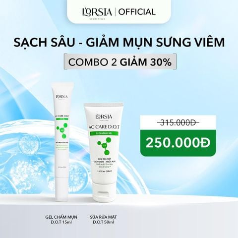  Combo: Gel Spot 15ml +  SRM D.OT 50ml 