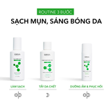  Combo làm sạch sâu, giảm mụn, mờ thâm cho da dầu mụn: Sữa Rửa Mặt DOT, Dung dịch tẩy da thừa, Tặng Gel dưỡng ẩm L'orsia 