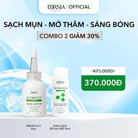  Combo: Serum DOT 30ml + Toner 3HA 30ml 