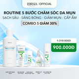  [MUA 5 GIẢM 30%] Combo Tẩy Trang 400ml +  Sữa Rửa Mặt D.O.T 50ml +  Dung Dịch Tẩy Da Thừa  3HA 30ml + Serum D.O.T 50ml + Kem Dưỡng D.O.T 50ml 