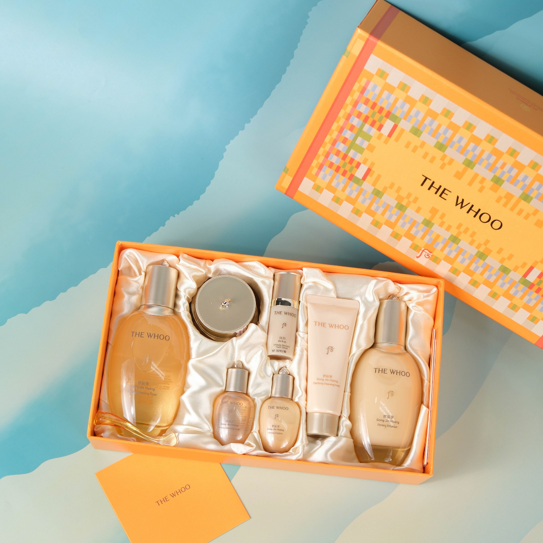 THE WHOO - Gong Jin Hyang Special Set 3pcs (Bộ Dưỡng Da - Bộ 7~8
