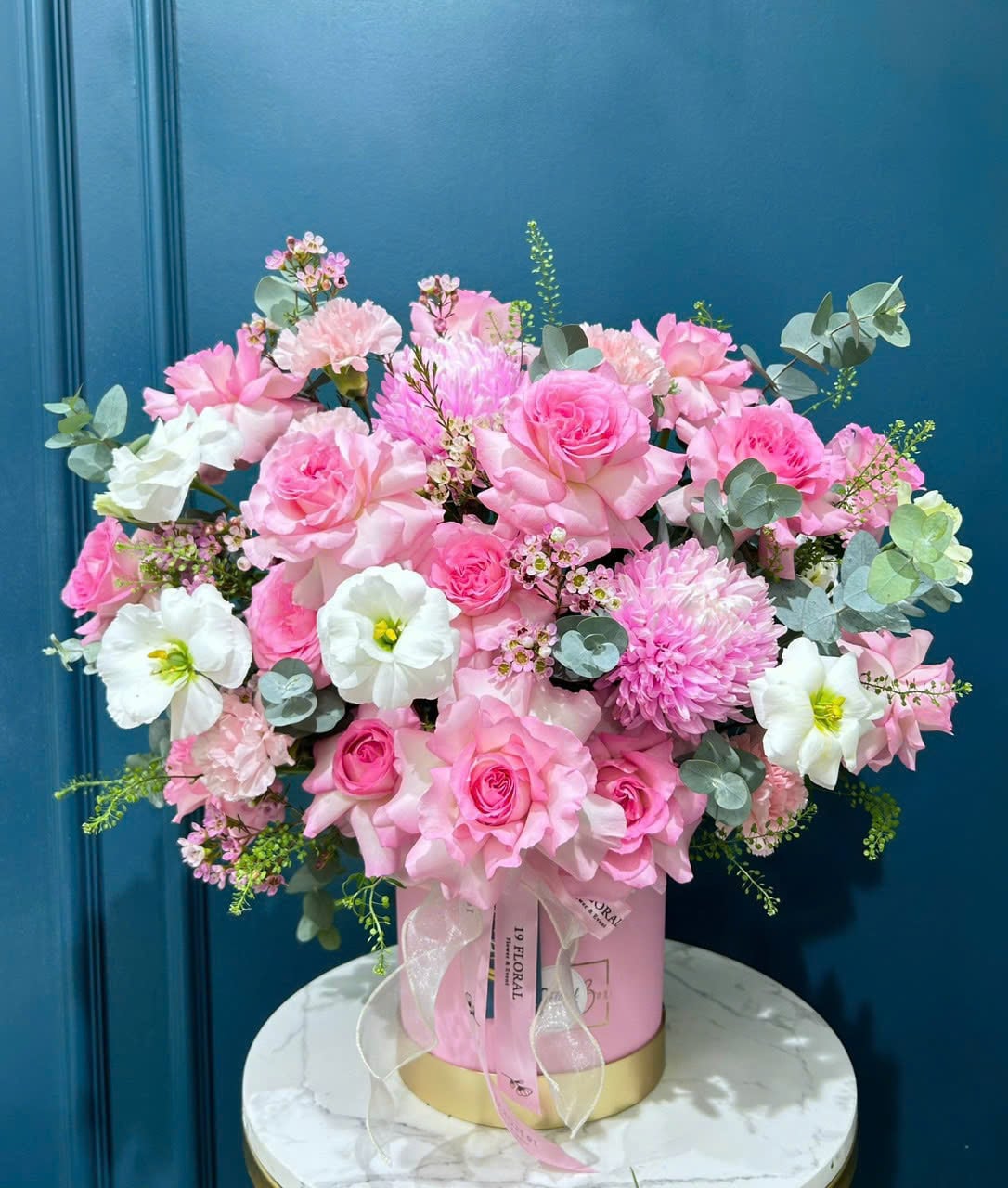 Hộp hoa Blush Bloom