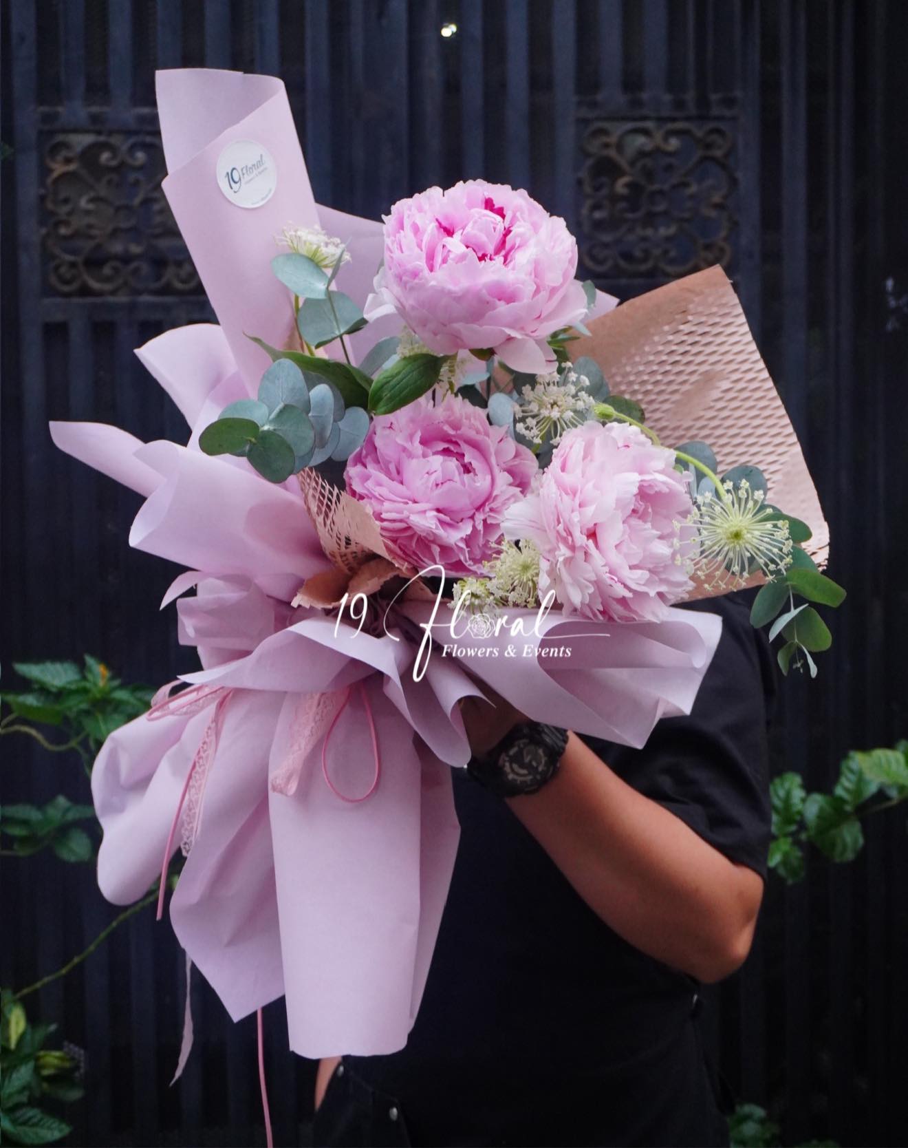 Bó hoa - Lovely Peony