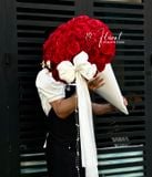 Bó hoa que kem 99 Red rose