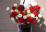 Giỏ hoa Flame of Love 2
