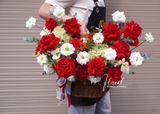 Giỏ hoa Flame of Love 2
