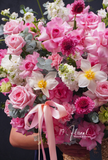Giỏ hoa Soft Pink Wishes