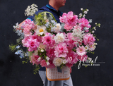 Giỏ hoa Elegant Pink Basket