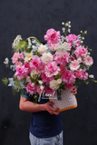 Giỏ hoa Elegant Pink Basket