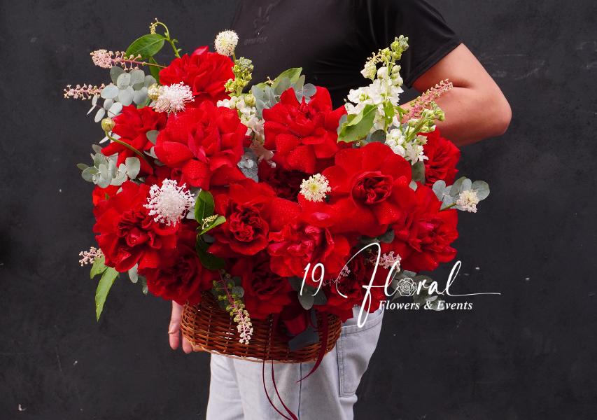 Giỏ hoa  Love Letter