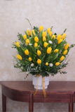 Chậu tulip vàng - Strong Gold