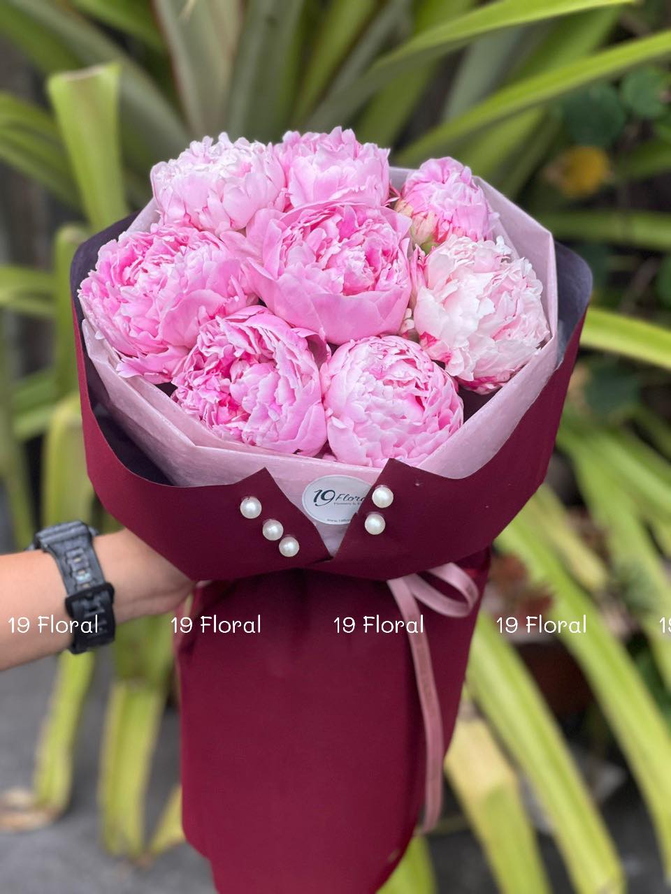 Bó hoa Classic Peony