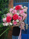 Bó hoa Baby Pink Dream 2