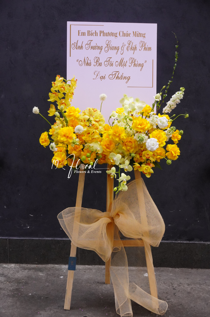 Kệ Hoa Chúc Mừng - Sunny Pearl