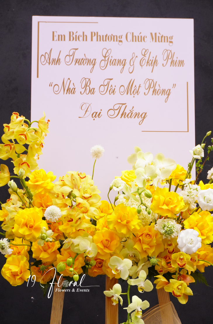 Kệ Hoa Chúc Mừng - Sunny Pearl