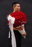 Bó hoa que kem 99 Red rose
