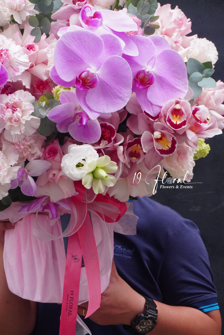 Hộp hoa Velvet Aura