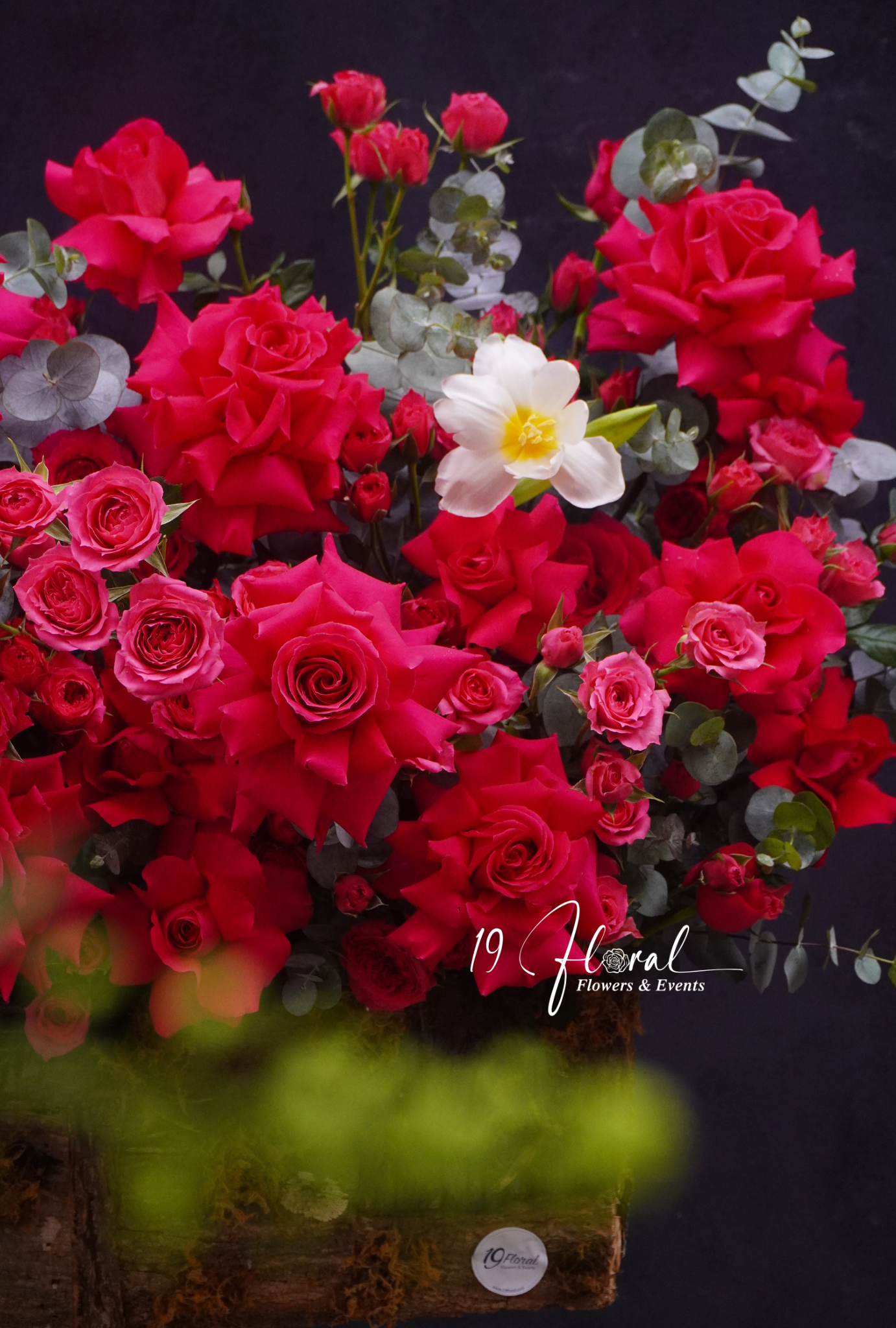 Hộp hoa Rose Affair