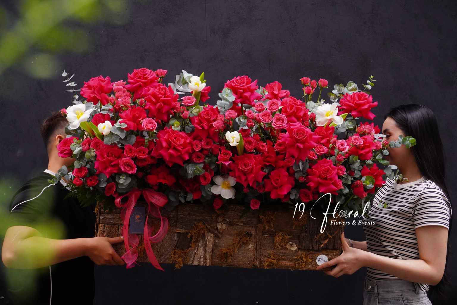 Hộp hoa Rose Affair