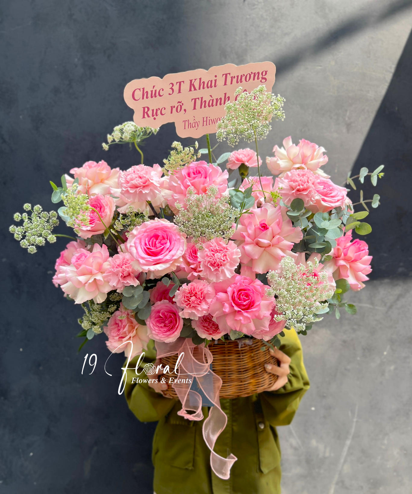 Giỏ hoa Bloom Garden