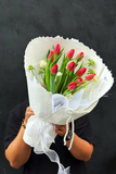 Bó hoa tulip Burning Up