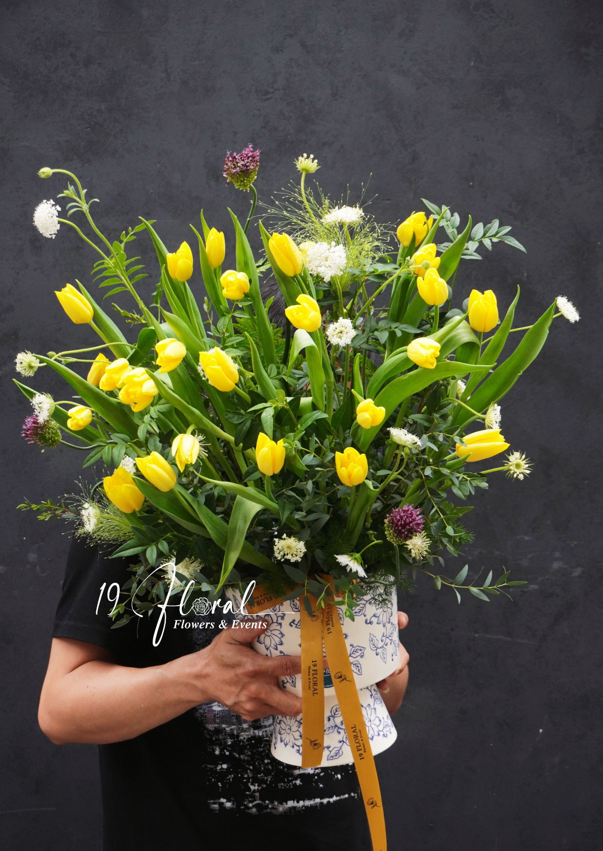 Chậu hoa tulip - Soft Garden