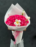 Bó hoa hồng La Vie en Rose