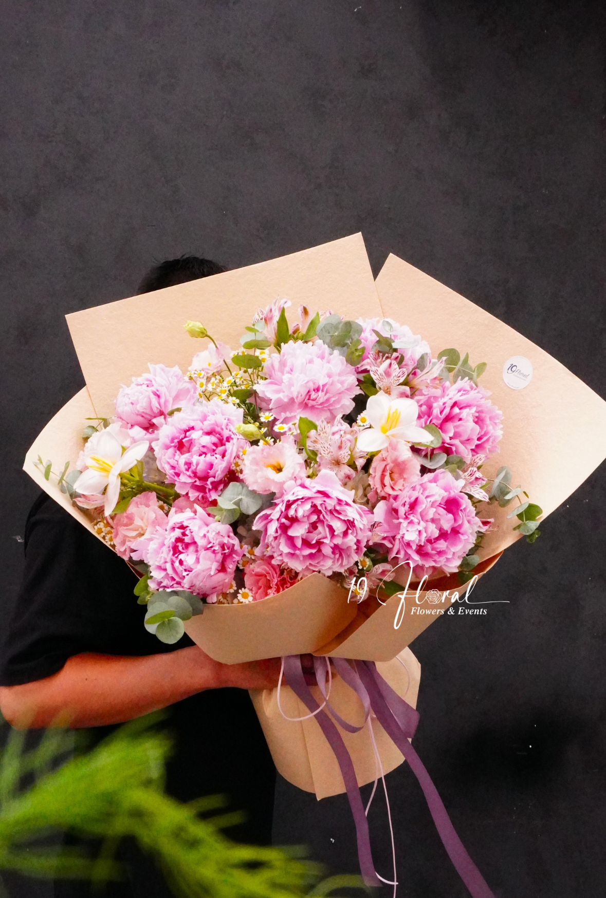 Bó hoa peony - Petal Muse