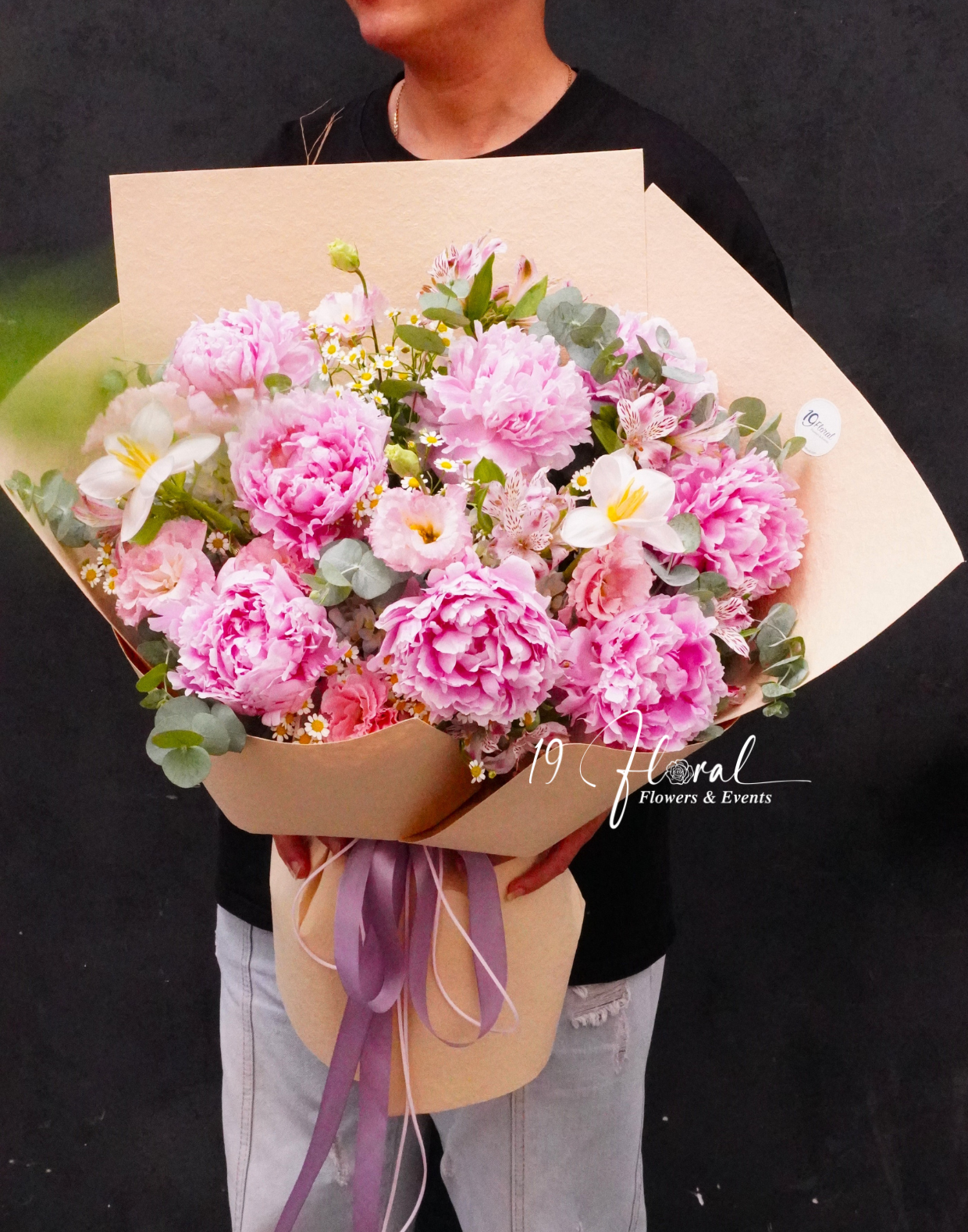 Bó hoa peony - Petal Muse