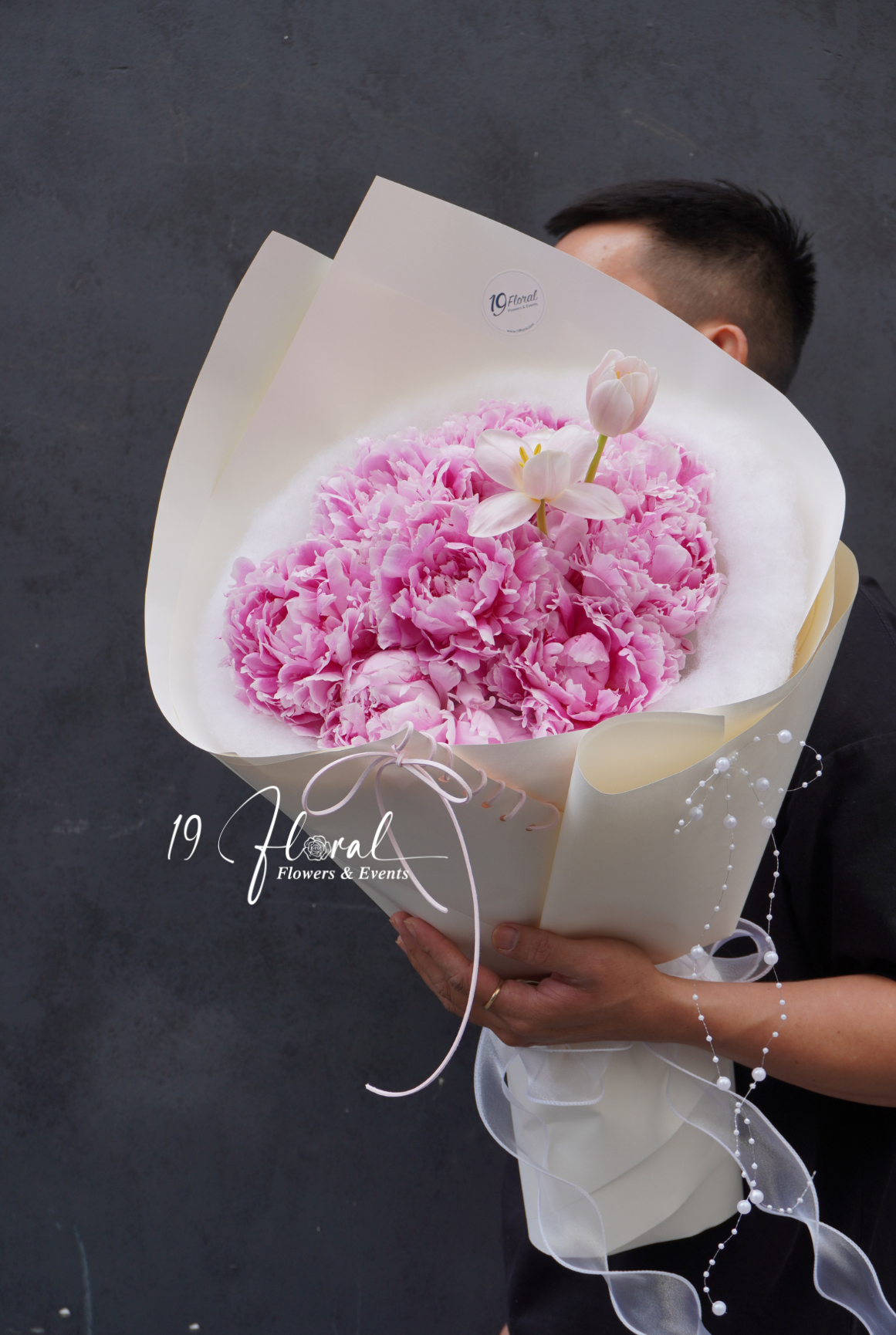 Bó hoa peony - Eden Bloom