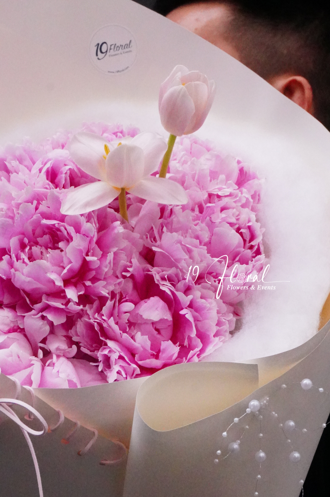 Bó hoa peony - Eden Bloom