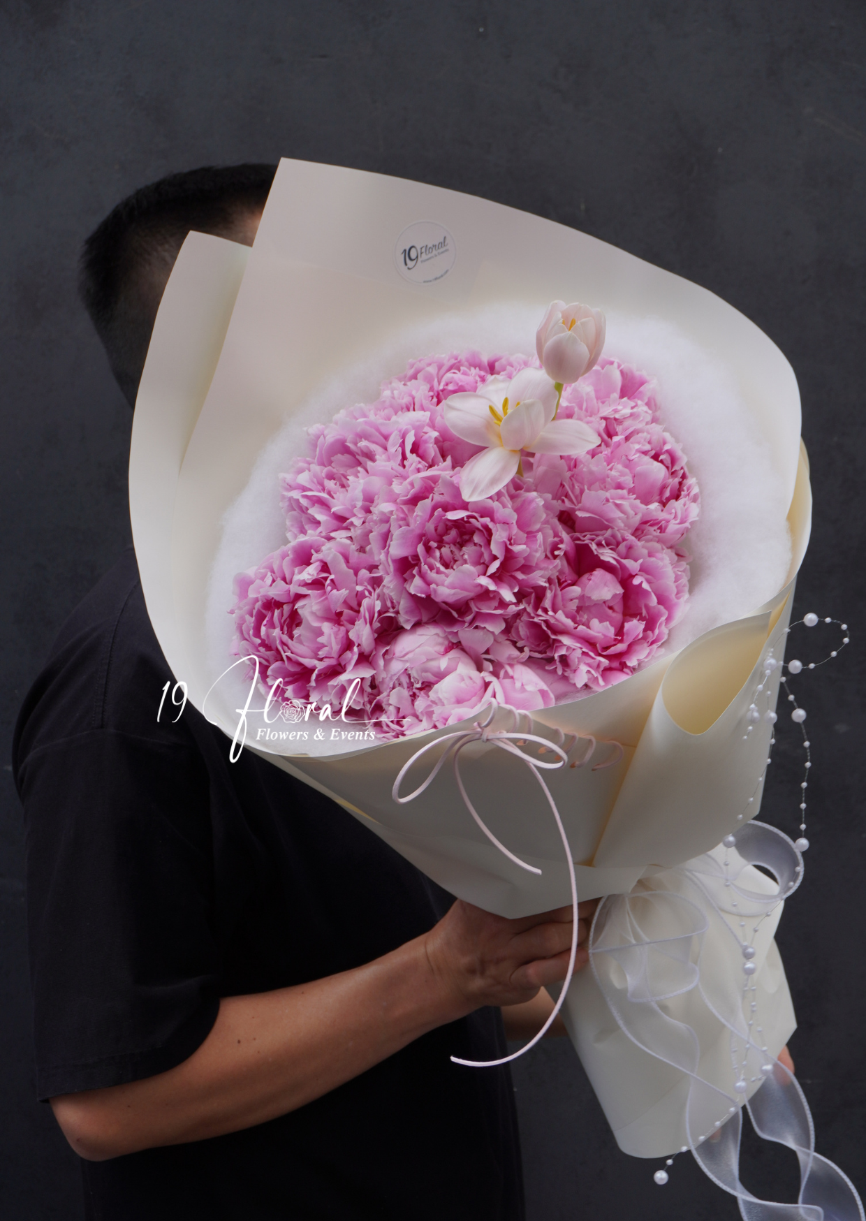 Bó hoa peony - Eden Bloom