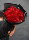 Bó hoa hồng chùm đỏ - Velvet Rose
