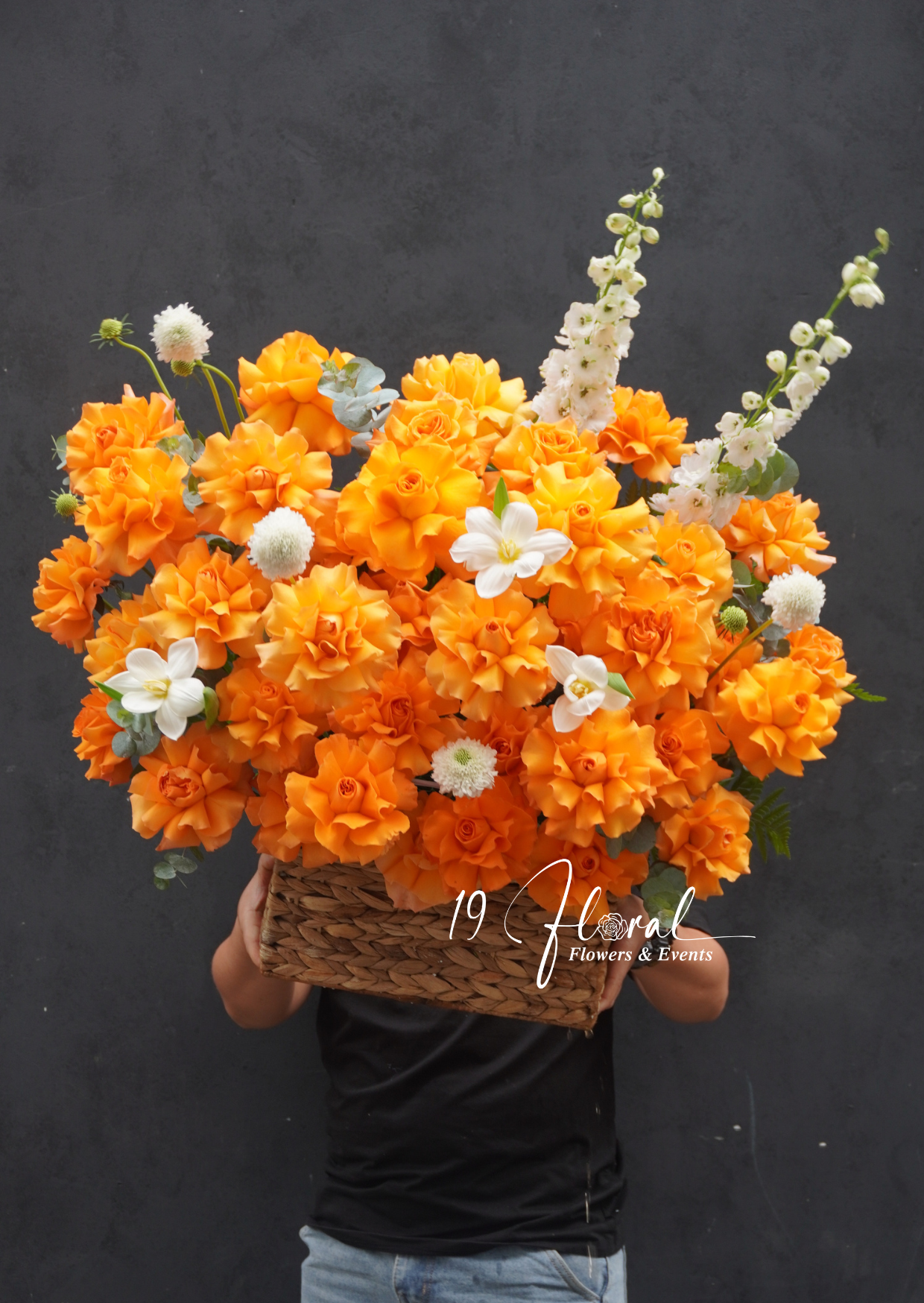Giỏ hoa Sunny Vigor
