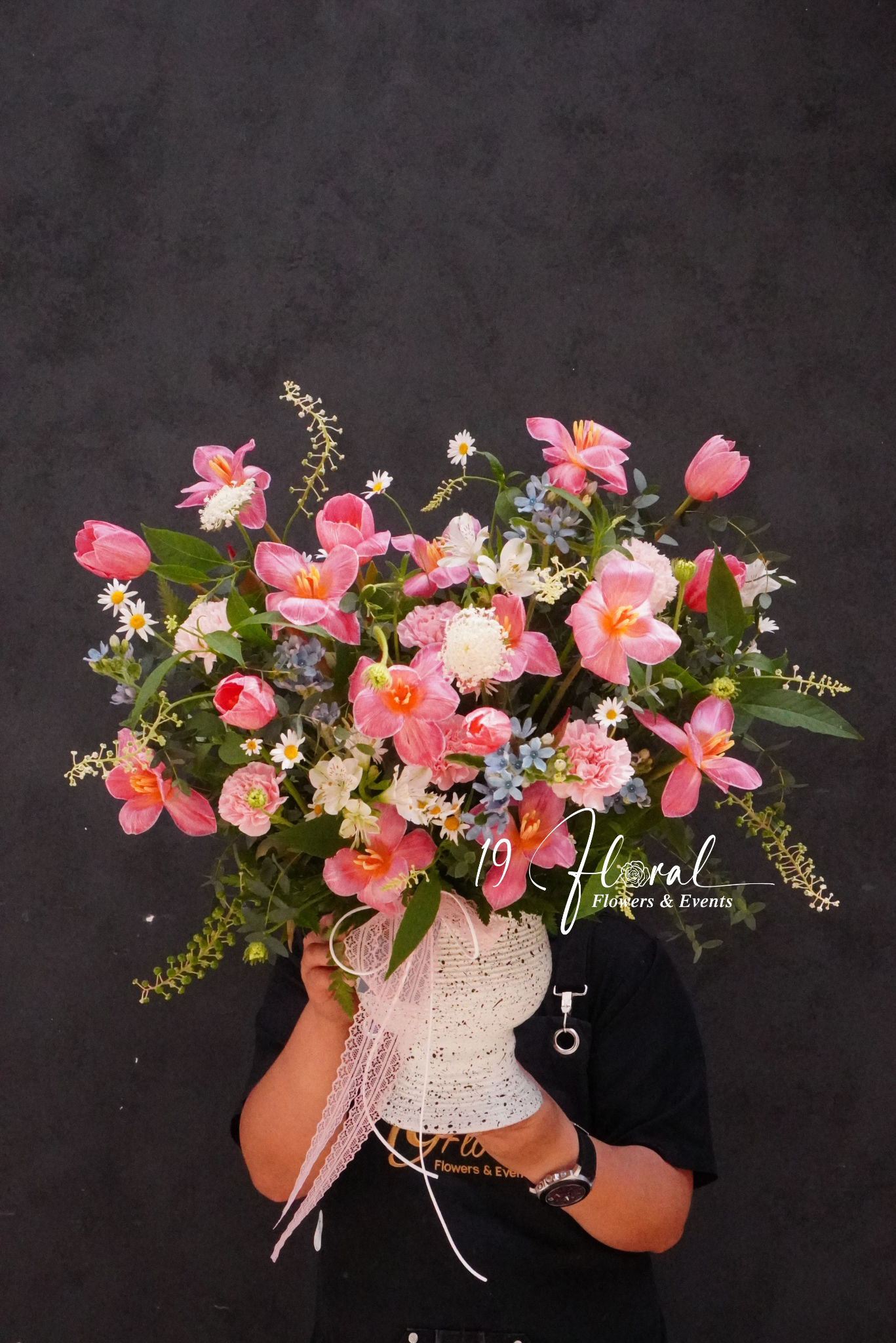 Chậu hoa tulip - Sweet Tulips