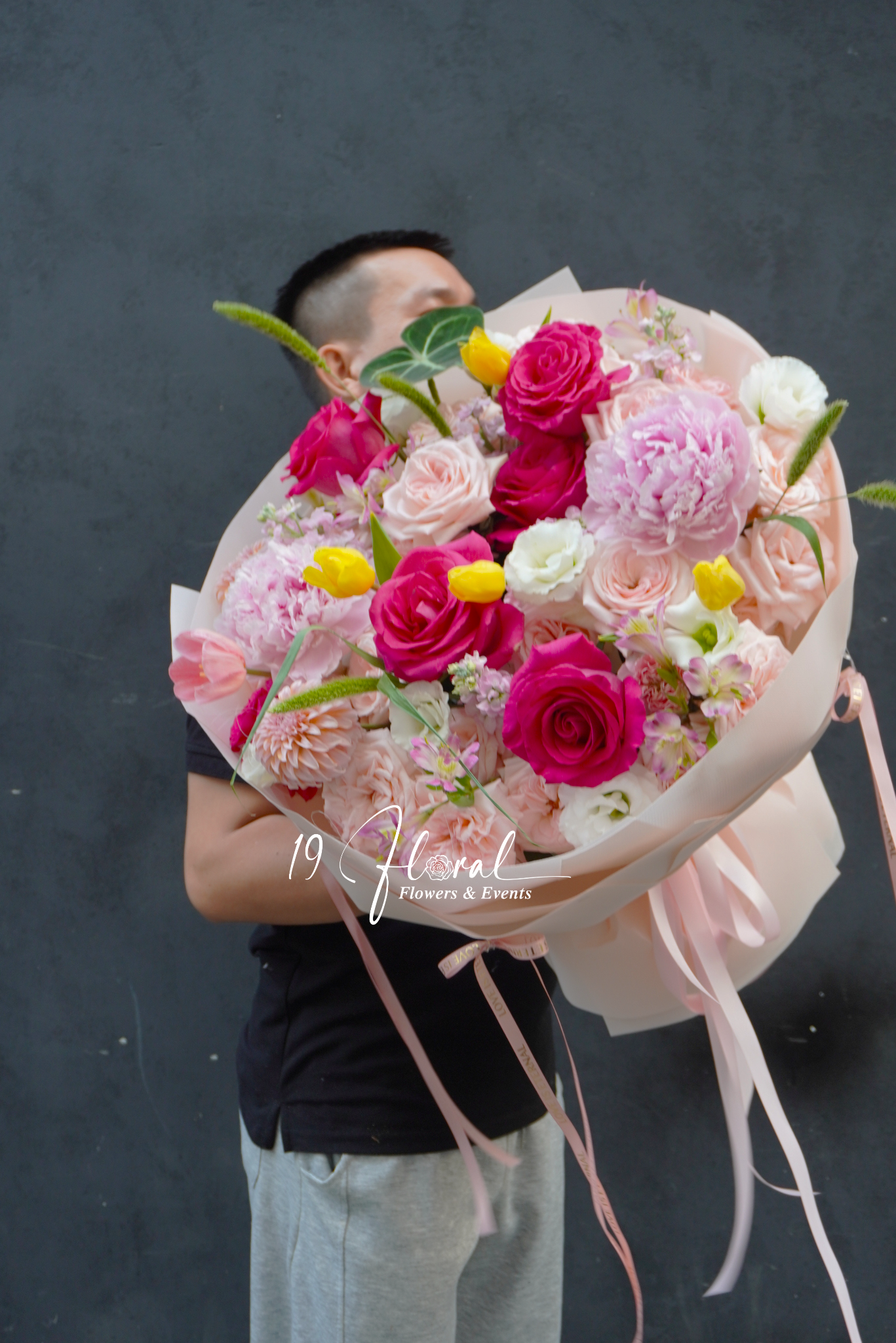 Bó hoa hồng nhập - Belle Rose