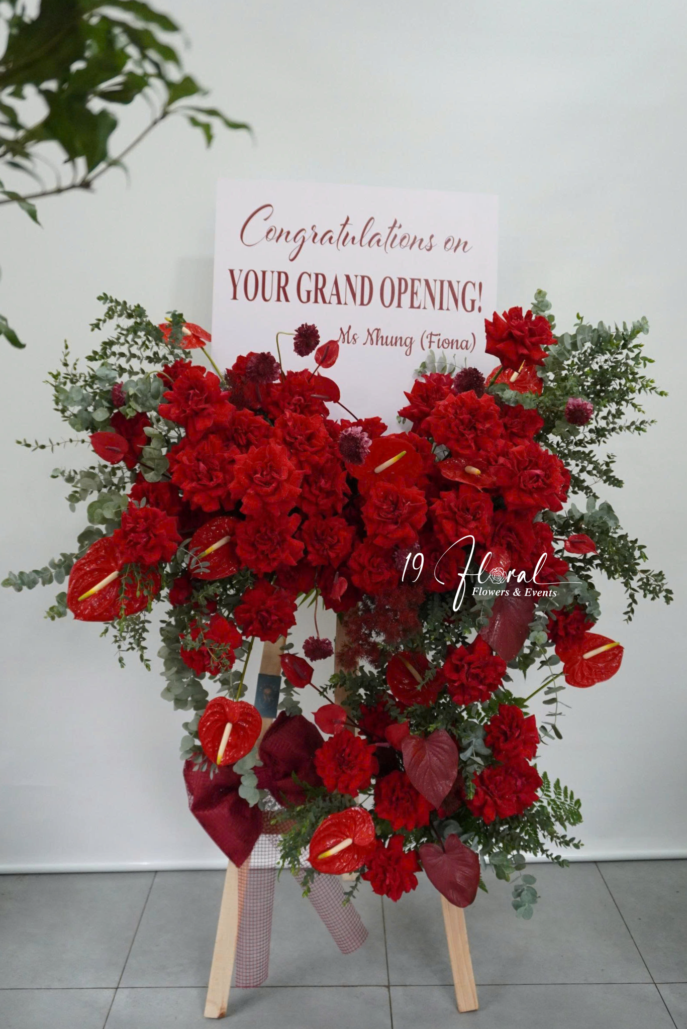 Kệ Hoa Chúc Mừng - Hỷ Hoa