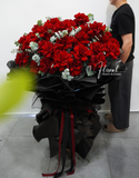 BÓ HOA VELVET ROMANCE BOUQUET