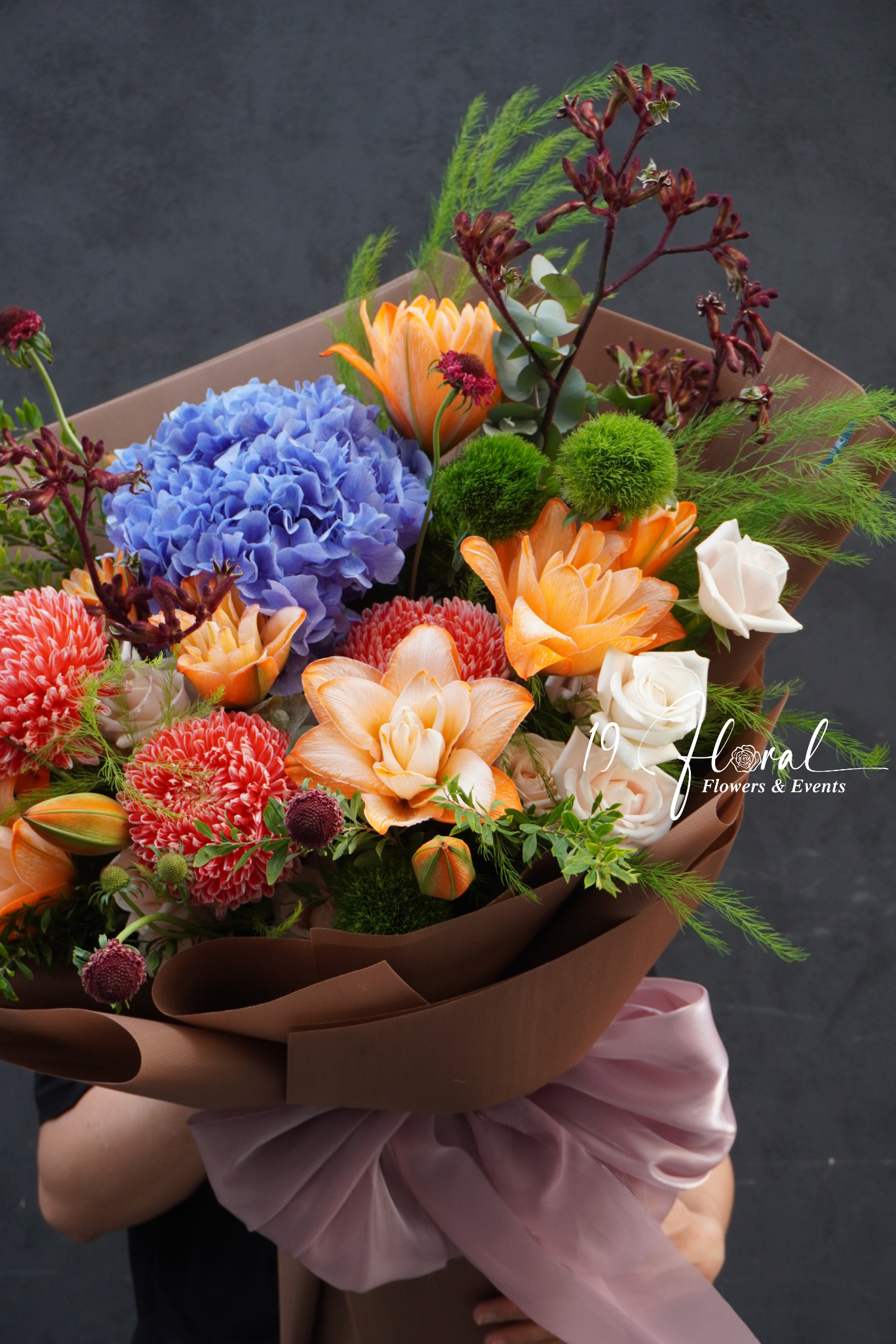 Bó hoa garden mix - Peachy Love 2