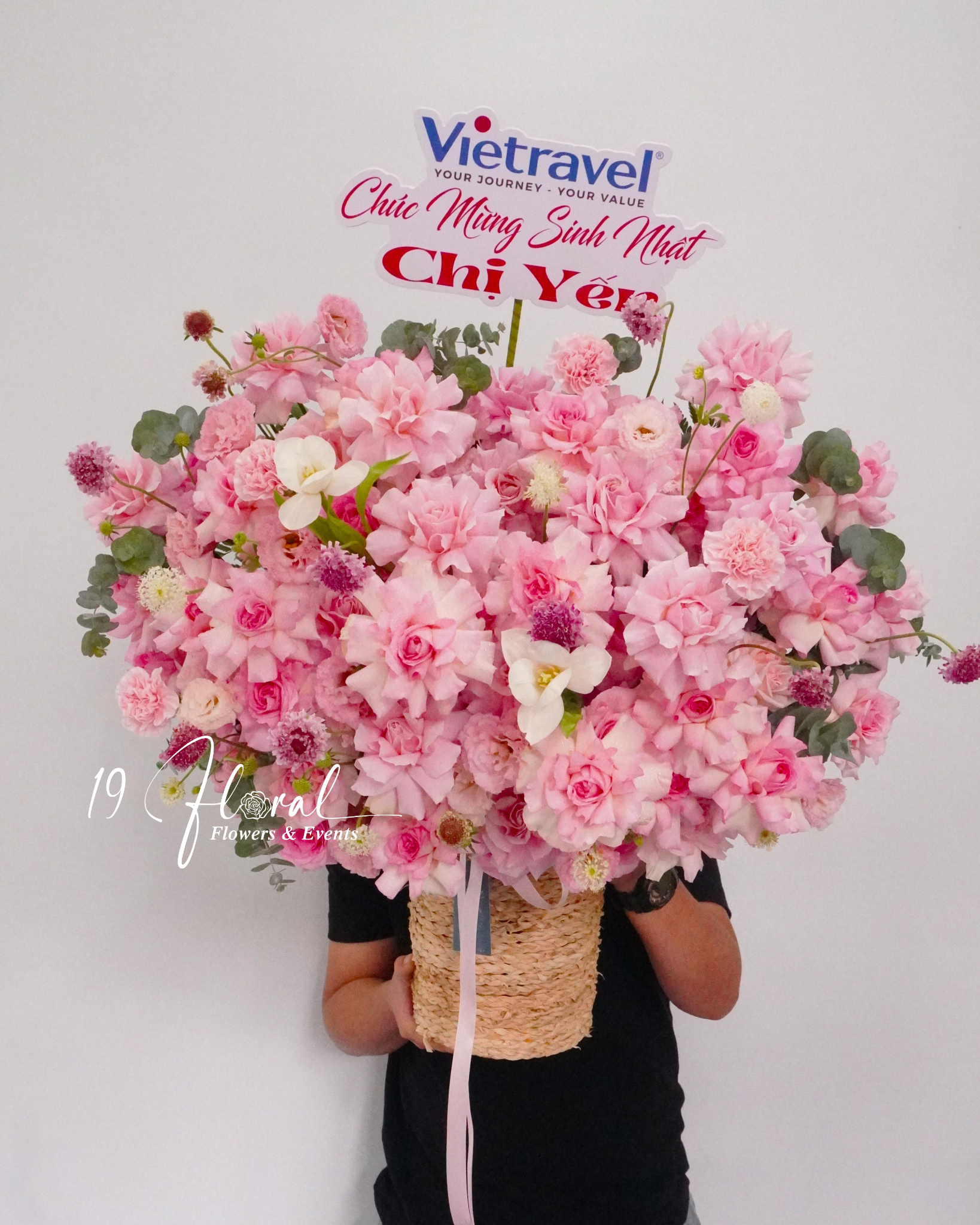 Giỏ hoa Sweet Botanical