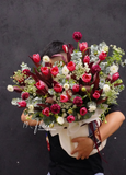 Hộp hoa tulip - Rustic Blossom
