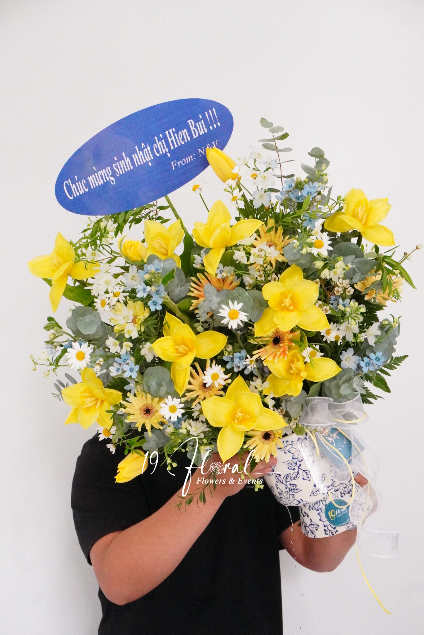 Chậu hoa tulip - Love Sunny
