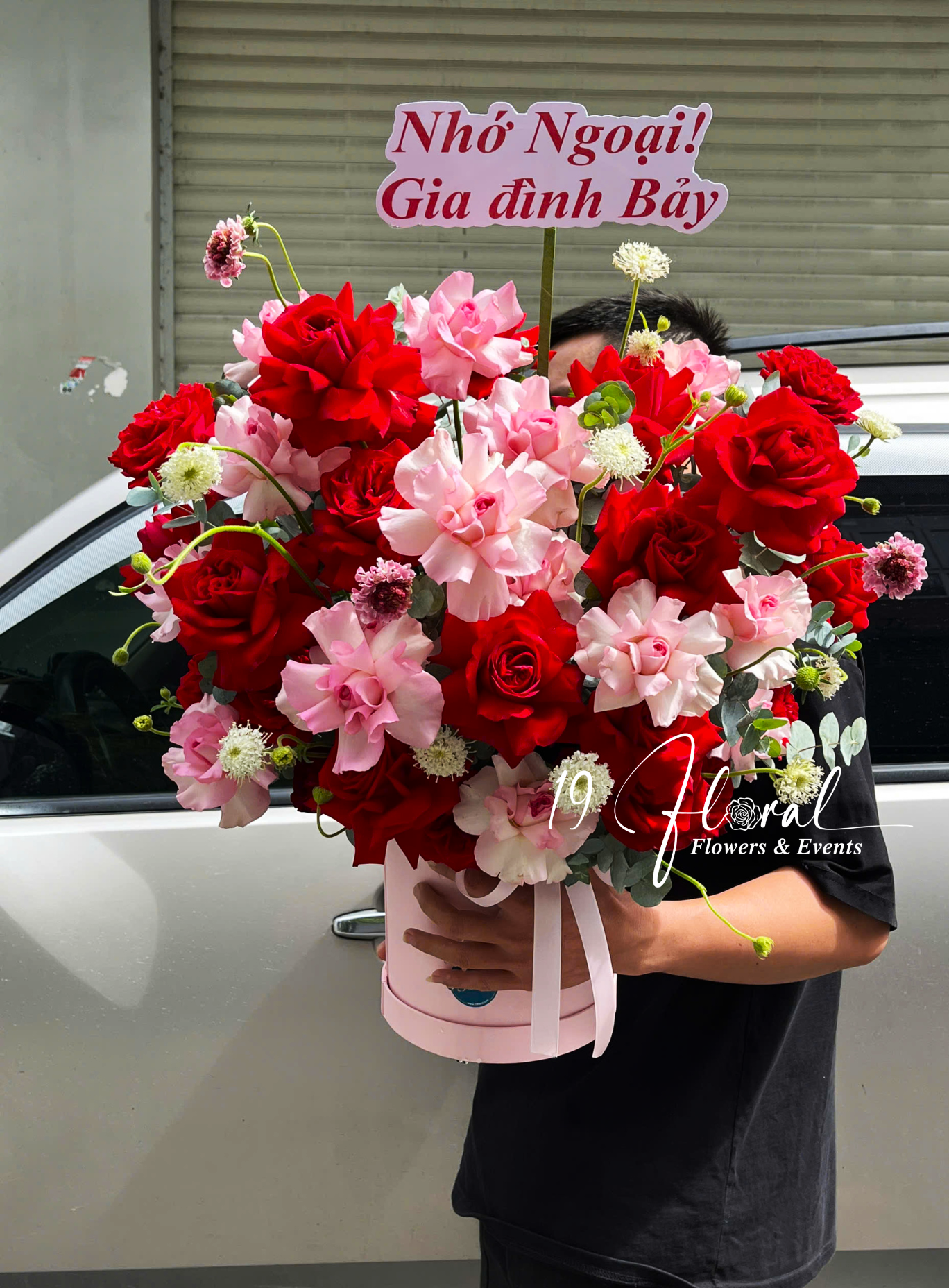 Giỏ hoa Rosy Dream