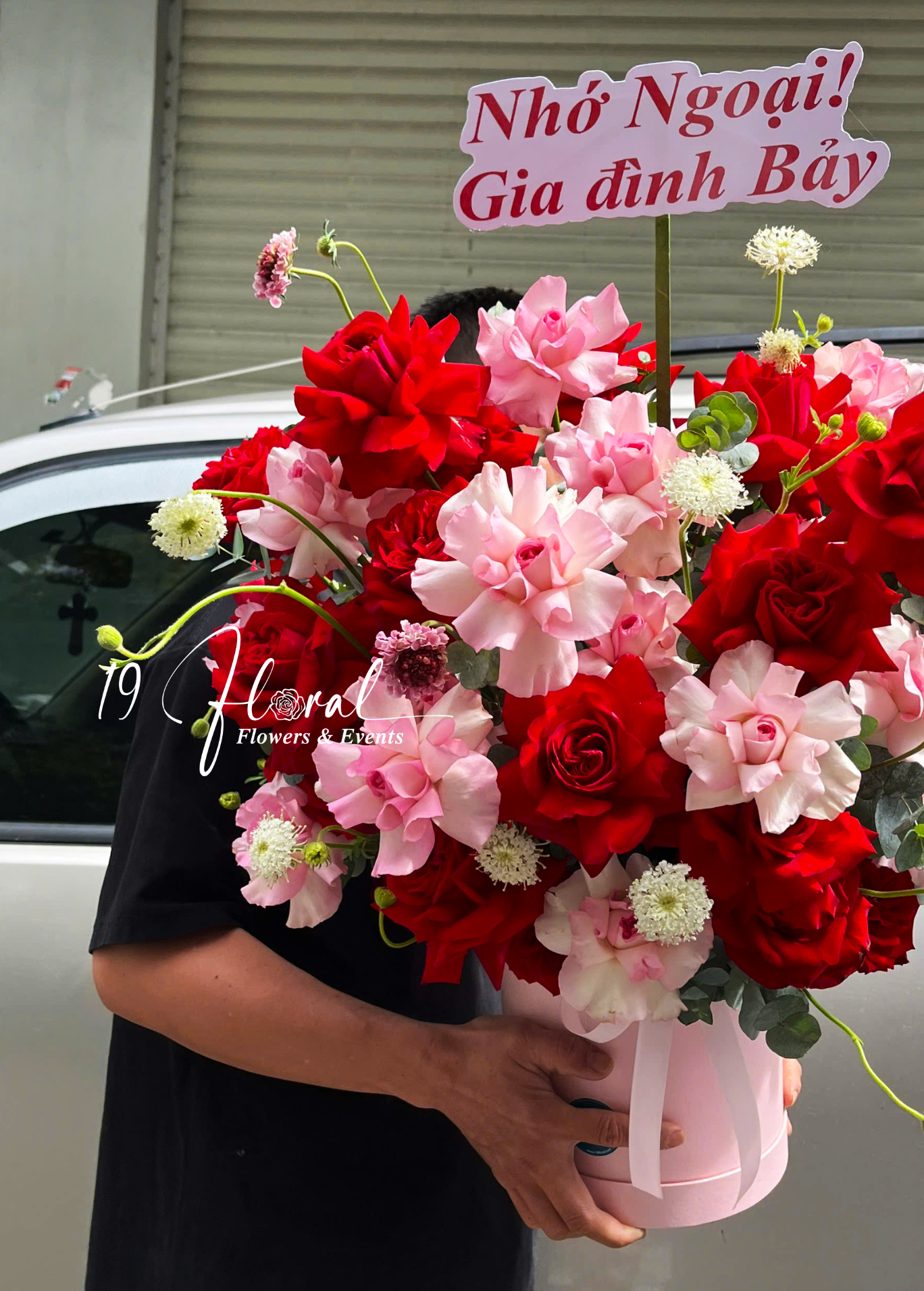 Giỏ hoa Rosy Dream