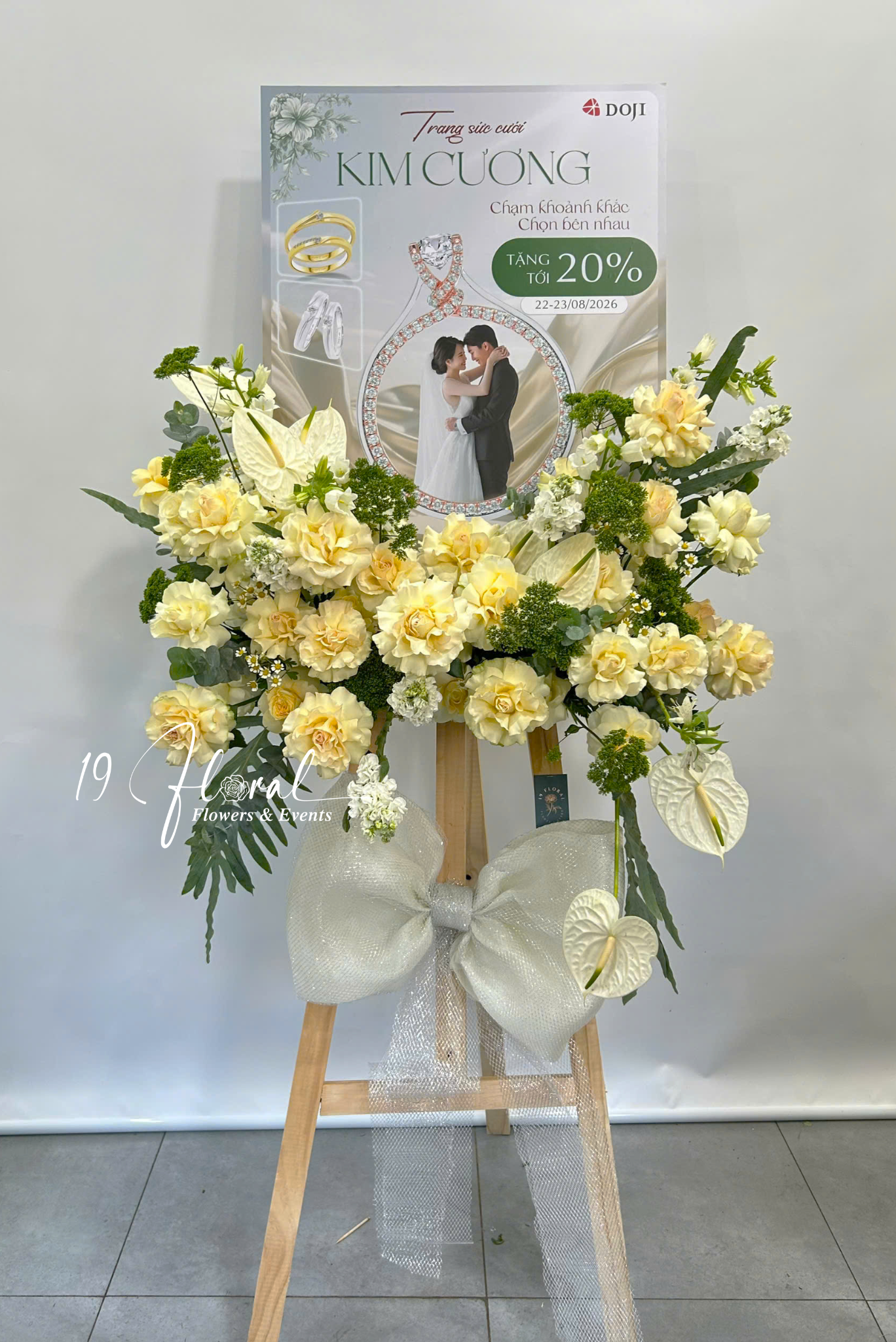 Kệ Hoa Chúc Mừng - Jardin de Luxe